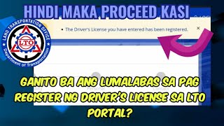 The Drivers License You Have Entered Has Been Registered  Professional Drivers License  Non Prof [upl. by Barty]