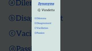 Synonym  Grammer quiz  top q amp ans grammarexercise g [upl. by Marillin636]