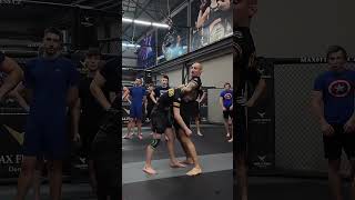 common mistake beginners make with standing guillotines mma bjj [upl. by Tiemroth]