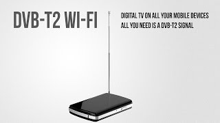 Wireless Mobile DVBT2 Receiver  Digital TV in your pocket [upl. by Brigg7]