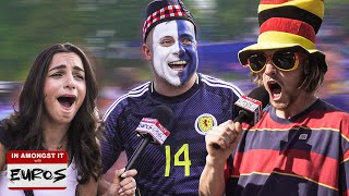 The Tartan Army Arrive to Euros 2024  Germany v Scotland [upl. by Ganny]