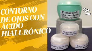 Crema Contorno de Ojos para Bolsas Ojeras y lineas finas [upl. by Ardnat]