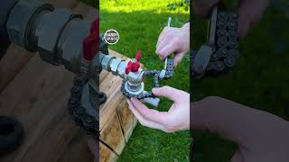 Plumbers wont believe it but this method with a bicycle chain works shorts [upl. by Itak407]