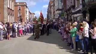 Queens Royal Hussars Freedom March [upl. by Zachery815]