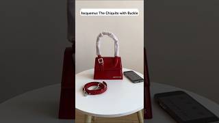 Jacquemus The Medium Chiquito with Signature Buckled Handbag luxurybag bag luxury jacquemus [upl. by Nednyl286]