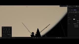 Universe Sandbox l how to land on a object [upl. by Airbmak]