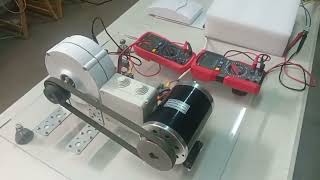 Test Motor Alimentado por Resonancia Fase 1 [upl. by Danelle]