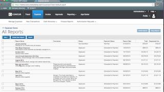 Concur Expense Tutorial [upl. by Stokes225]