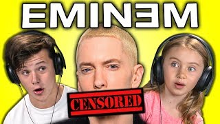 KIDS REACT TO EMINEM [upl. by Bergh]