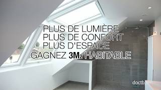 Installation Verrière de toit VELUX Évolution par DOCTB [upl. by Cirri]