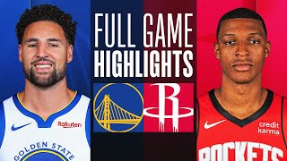 WARRIORS at ROCKETS  FULL GAME HIGHLIGHTS  April 4 2024 [upl. by Beau276]