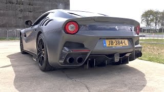 SOUND CHECK Ferrari F12 TDF  BRUTAL SOUNDS [upl. by Ayahc]