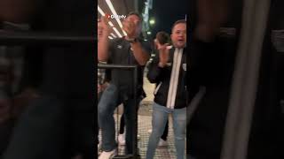 TORCIDA DO GALO CANTA O HINO DO CLUBE NA ARGENTINA E AGUARDA A CHEGADA DOS JOGADORES [upl. by Spindell31]