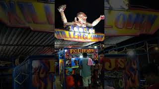 horror train scaryrides fiesta shortvideo youtubeshorts [upl. by Robby]