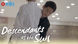 Descendants of the Sun  EP1  Song Joong Ki Knocks Song Hye Kyos Phone Out Of Her Hand Eng Sub [upl. by Lehcnom]