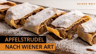 Wiener Apfelstrudel selber machen – So einfach gehts [upl. by Lichtenfeld]