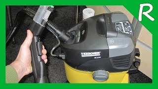 Karcher SE 5100  Пылесос для химчистки и сухой уборки Обзор Тест [upl. by Alfreda]