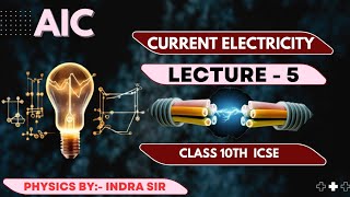 CURRENT ELECTRICITY  LECTURE  5  10TH ICSE  CONCEPT OF POWER amp POWER RATING  AIC LIVEE [upl. by Eetsim]