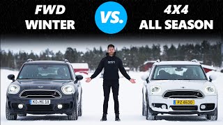 Is FWD and Winter Tires Better Than AWD and All Weather Tires [upl. by Jessy557]