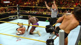 WWE NXT Titus amp Hornswoggle vs Lucky amp Tyson [upl. by Samale]