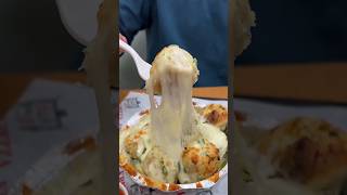 CHEESY GARLIC KNOTS 🧀🧄 at Krispy Pizza Brooklyn NY [upl. by Anisamot]