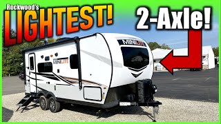 Small yet SPACIOUS Feeling Azdel RV 2022 Rockwood 2109S  Flagstaff 21FBRS [upl. by Rehtse]