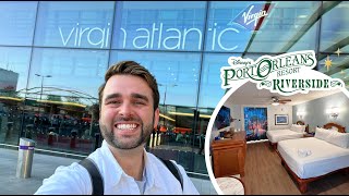 Walt Disney World Vlog  Day 1  Travel Day UK  Port Orleans Riverside  July 2024  Adam Hattan [upl. by Nilauqcaj674]