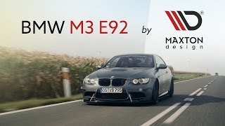 Bagged BMW M3 E92 by MAXTON Design [upl. by Eyma]