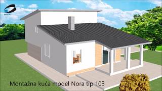 Montažna kuća Nora tip 103 [upl. by Nicolea]