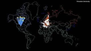 Simulation of US and Russia Nuclear War  Nuclear War simulation [upl. by Adlih]