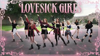 KPOP IN PUBLIC ONE TAKE BLACKPINK  Lovesick Girls Dance Cover by Purrfect [upl. by Radack]