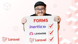 What Do Forms Look Like in Different Laravel Stacks Blade Livewire and ReactInertia [upl. by Frankhouse]