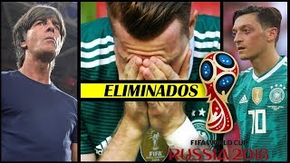 ALEMANIA Eliminada Del MUNDIAL 2018 En La Fase De Grupos  FRACASO HISTÓRICO  MALDICIÓN DEL CAMPEÓN [upl. by Jolee]