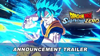 DRAGON BALL Sparking ZERO – Announcement Trailer [upl. by Baxter930]