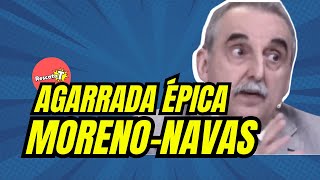 AGARRADA ÉPICA MORENO vs NAVAS 🇦🇷 [upl. by Apul]