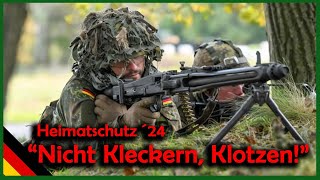 Heimatschutz 2024  NICHT KLECKERN KLOTZEN [upl. by Eimmis18]