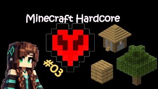 Hardcore03  Minecraft weiter am Häuschen bauen [upl. by Boj72]