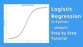 Step by Step Tutorial on Logistic Regression in Python  sklearn Jupyter Notebook [upl. by Doig]