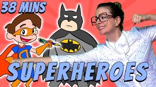 Best of Superhero Crafts  Cool School Compilation [upl. by Aekin]