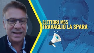 “Sono dei cagaca” Travaglio sbarella sugli elettori M5S  Zuppa di Porro [upl. by Mathur]