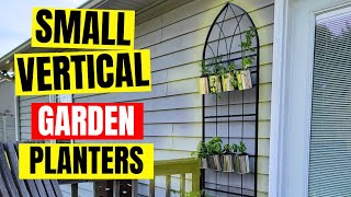 DIY Vertical Garden Planters for Small Spaces [upl. by Adyam133]