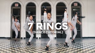 Ariana Grande  7 rings Dance Tutorial  besperon Choreography [upl. by Enrahs]