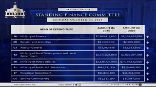 Standing Finance Committee Continues [upl. by Neelahs]