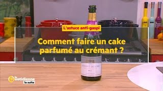 Comment faire un cake parfumé au crémant   La Quotidienne la suite [upl. by Georas]