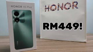 Honor X5 Plus Unboxing amp Review Malaysia [upl. by Klatt]