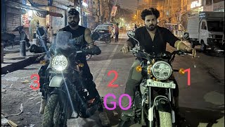 moto vlogging new bike 650 Karol Bagh Sunday ride with Lil bro🏍️🏍️🏍️youtube trending bike [upl. by Derrik]