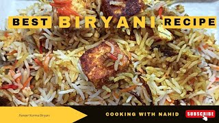 paneer Korma Biryani Ek Dum Restaurant Style 😋 Bhut Hi Zabardasth Testy Dum Biryani [upl. by Nymassej754]