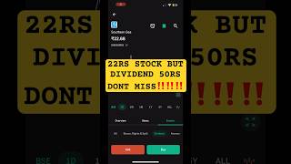 “💸 Southern Gas 22RS Stock HUGE ₹50 Dividend Incoming 💥📈” shorts viral trending [upl. by Sebbie87]