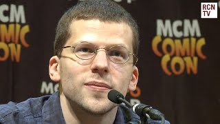 Jesse Eisenberg Interview Now You See Me amp Magic Confidence [upl. by Yraunaj]