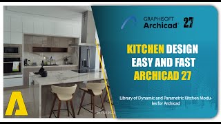 Archicad 27  Kitchen Modeling [upl. by Leonid]